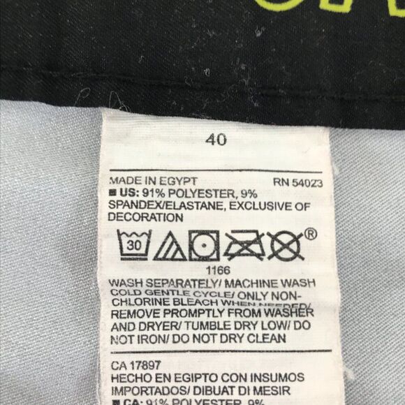 Old Navy Built-In Flex Board Shorts Men's Size 40 Leaf Print Swim Trunks Beach - Picture 8 of 9